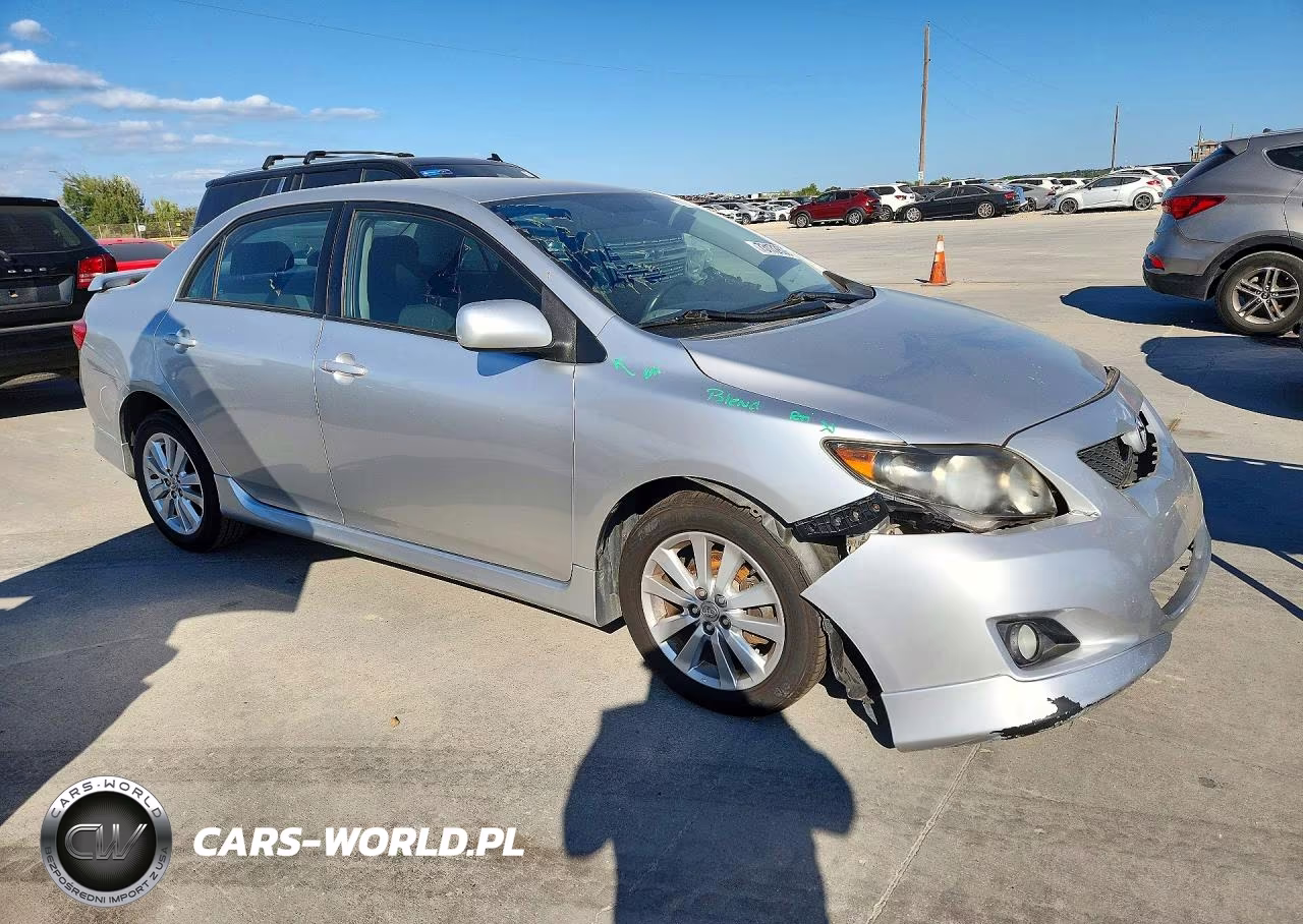 2009 Toyota Corolla Base VIN:1NXBU40E49Z100118 - 4