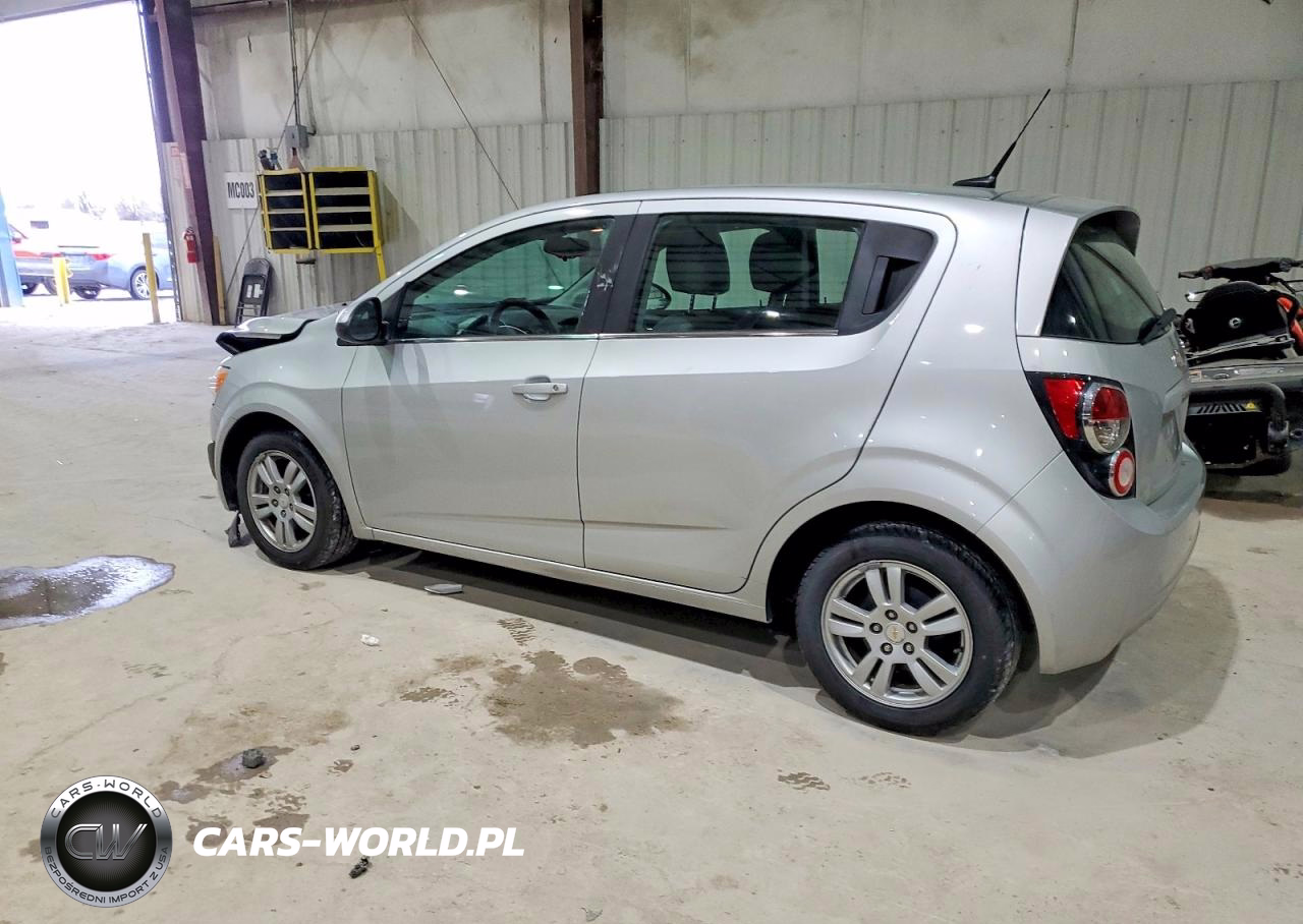 2012 Chevrolet Sonic Lt VIN:1G1JC6SBXC4172331 - 2