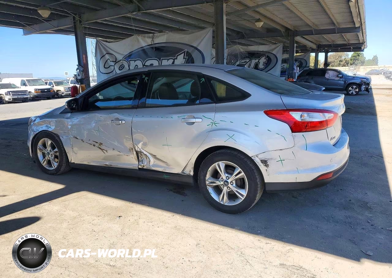 2014 Ford Focus Se VIN:1FADP3F20EL374563 - 2