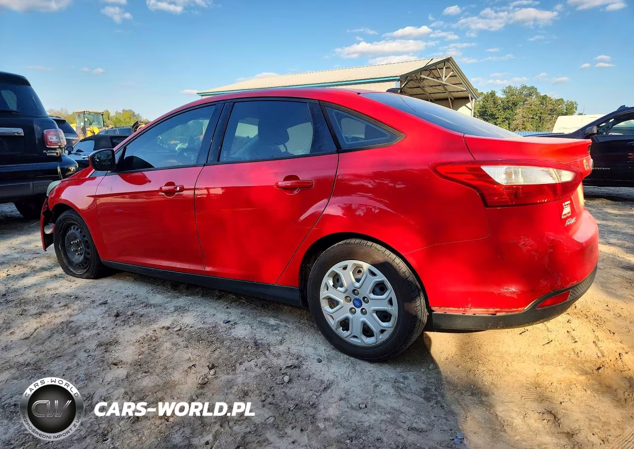 2012 Ford Focus Se VIN:1FAHP3F2XCL182999 - 2