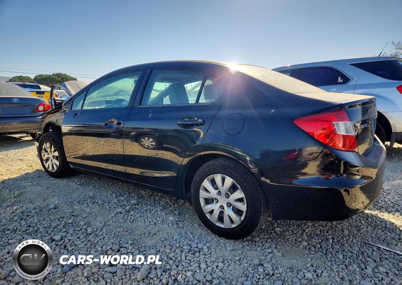 2012 Honda Civic Lx VIN:19XFB2F59CE383208 - 2