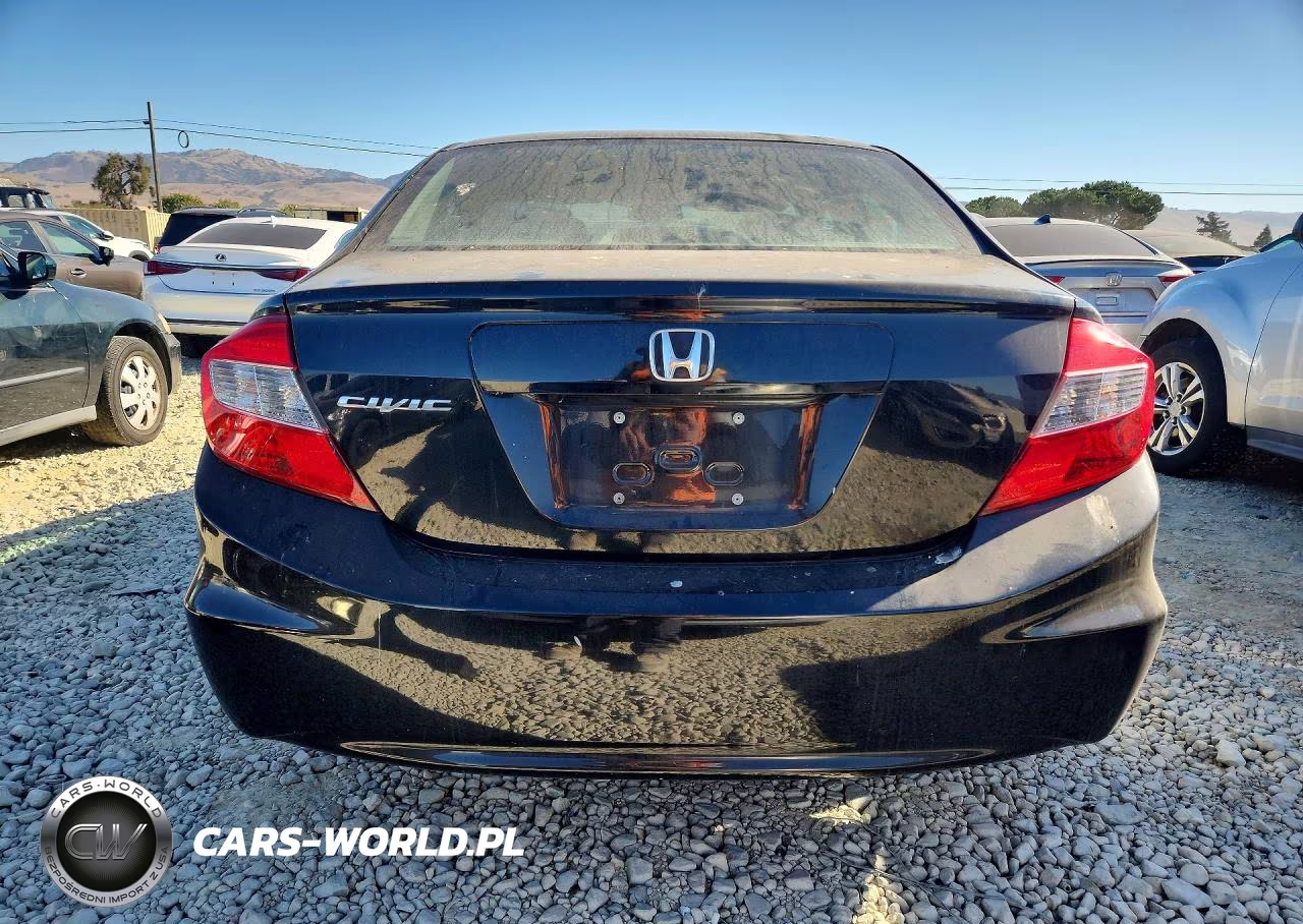 2012 Honda Civic Lx VIN:19XFB2F59CE383208 - 6
