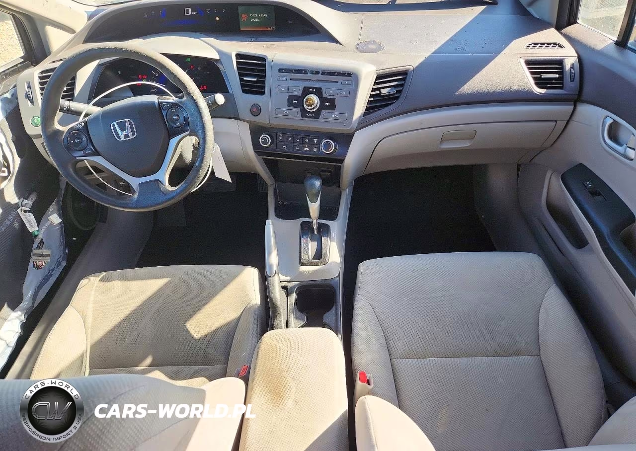 2012 Honda Civic Lx VIN:19XFB2F59CE383208 - 8