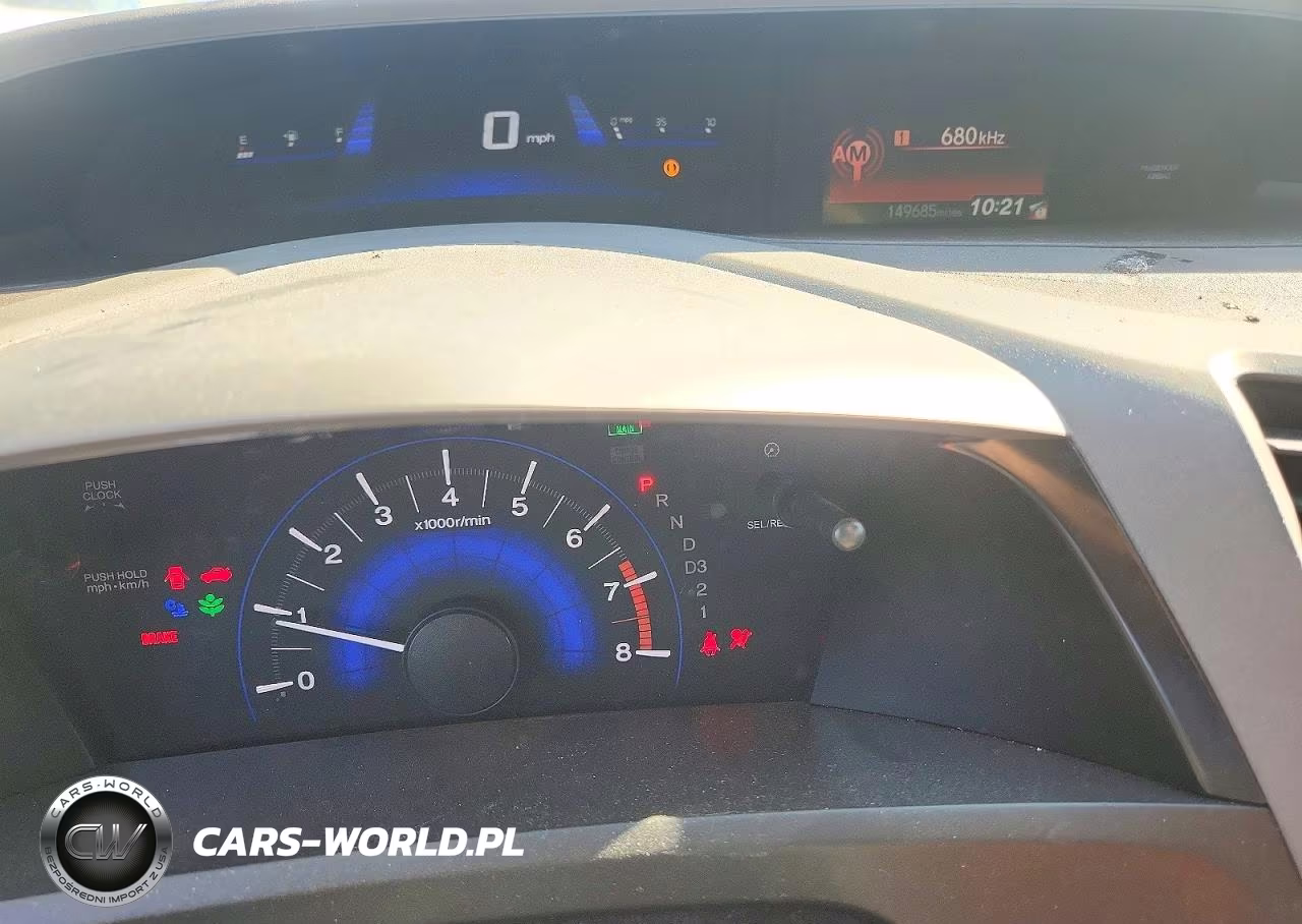 2012 Honda Civic Lx VIN:19XFB2F59CE383208 - 9