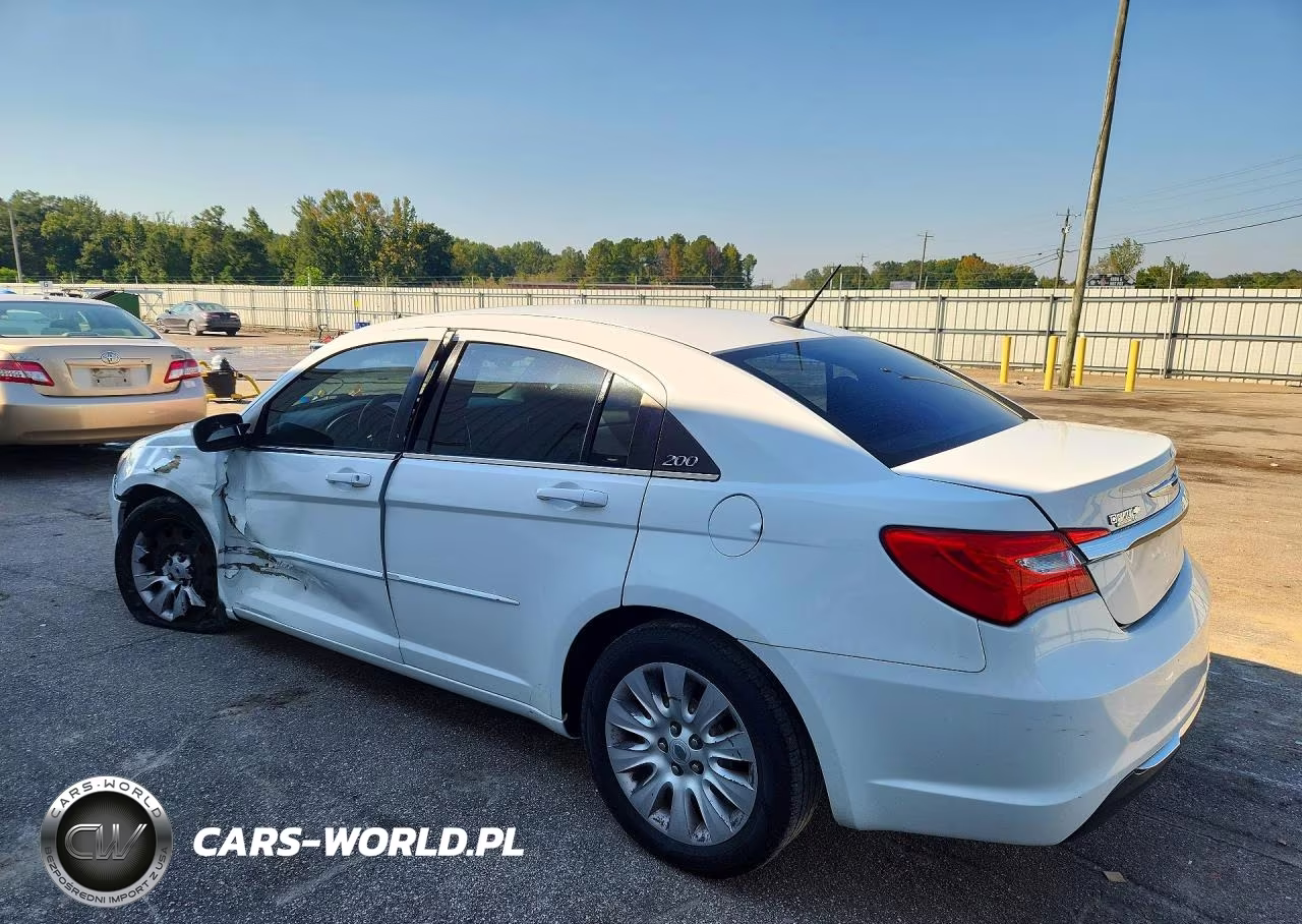 2014 Chrysler 200 Lx VIN:1C3CCBAB8EN238080 - 2