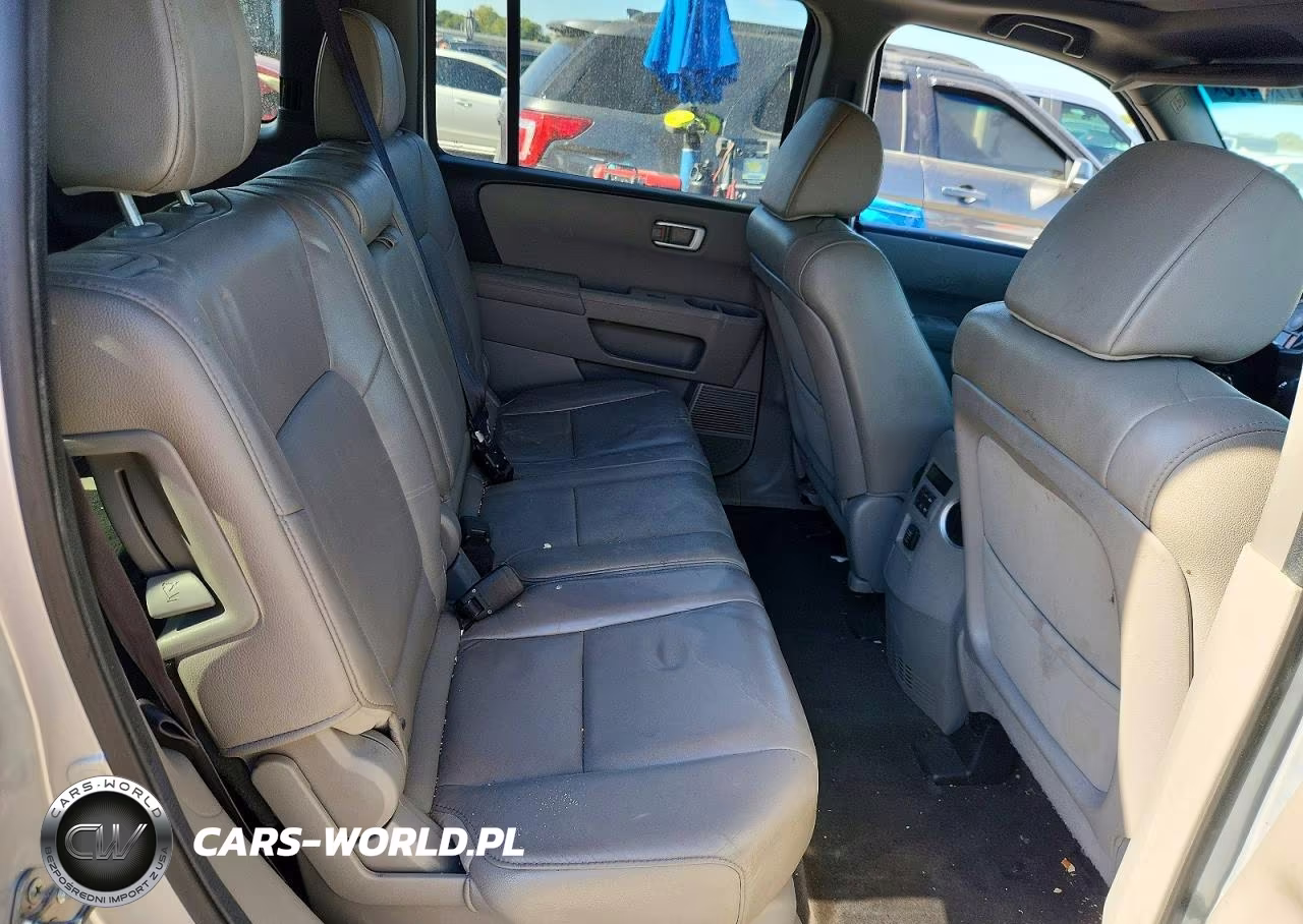 2012 Honda Pilot Exl VIN:5FNYF3H51CB029418 - 11