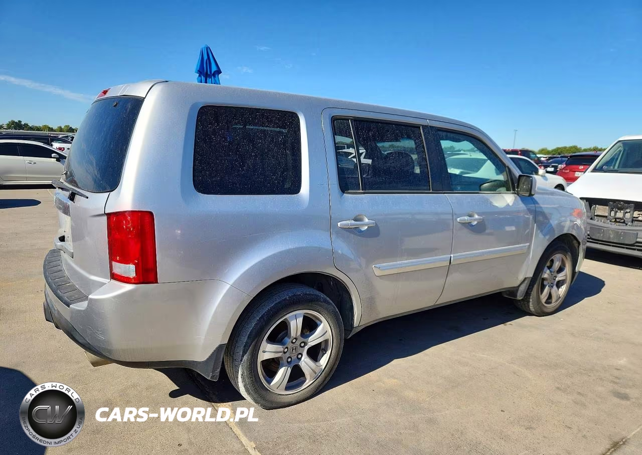 2012 Honda Pilot Exl VIN:5FNYF3H51CB029418 - 3