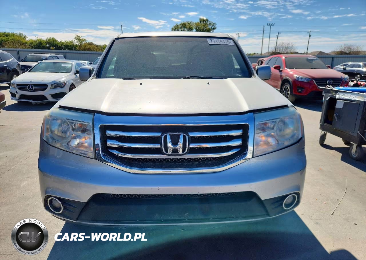 2012 Honda Pilot Exl VIN:5FNYF3H51CB029418 - 5