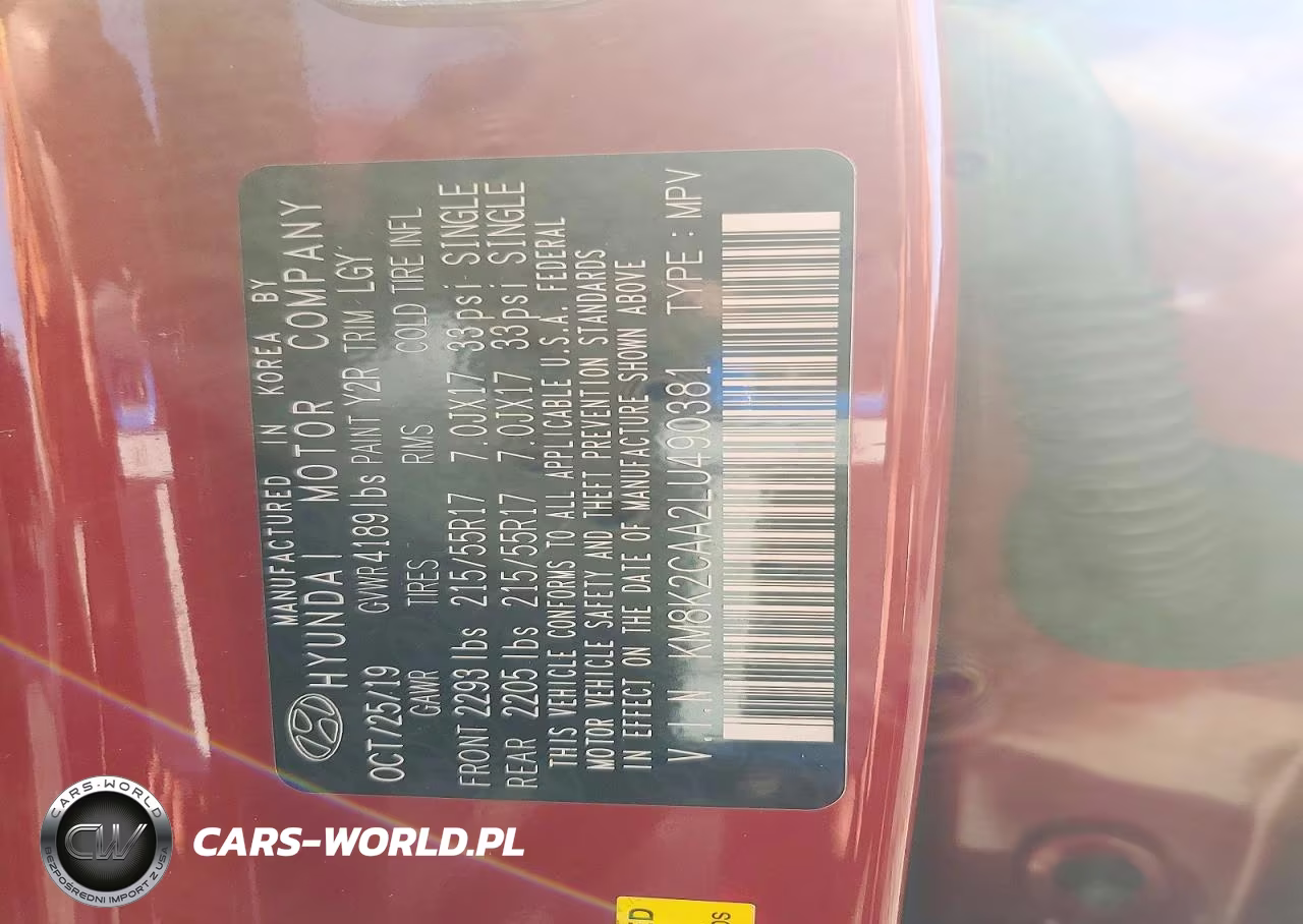 2020 Hyundai Kona Sel VIN:KM8K2CAA2LU490381 - 14
