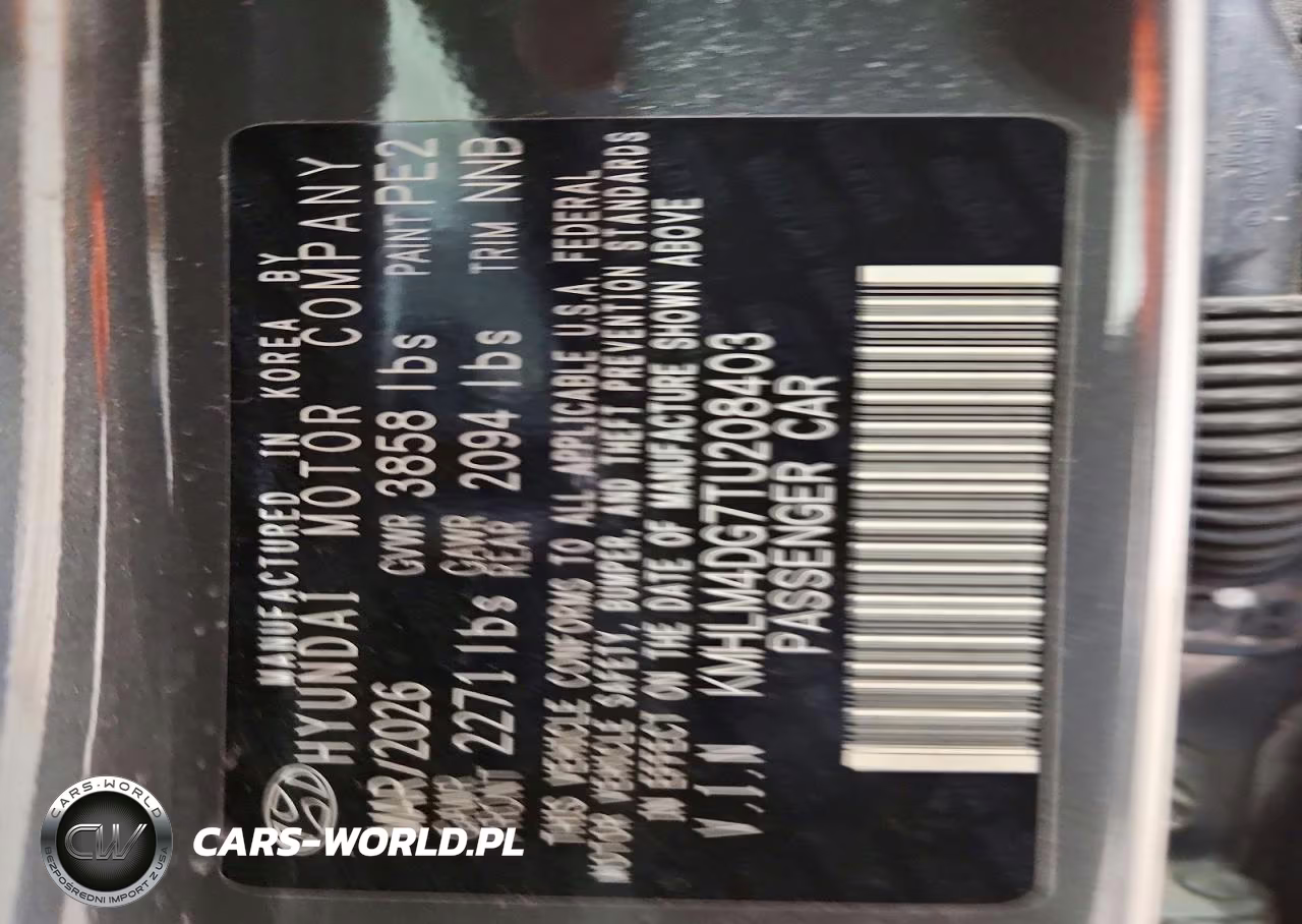 2026 Hyundai Elantra Sel Sport VIN:KMHLM4DG7TU208403 - 12