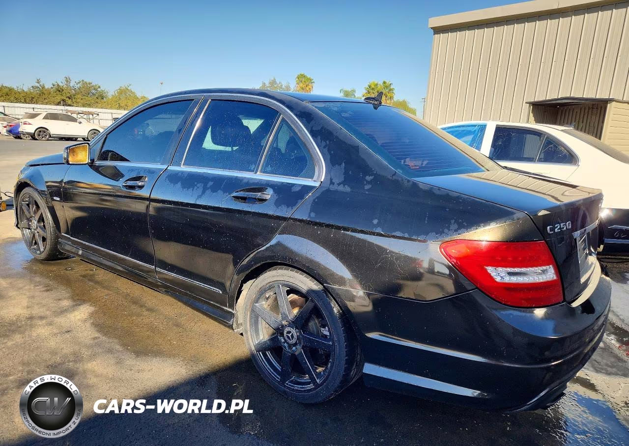 2012 Mercedes-Benz C 250 VIN:WDDGF4HB2CA625109 - 2