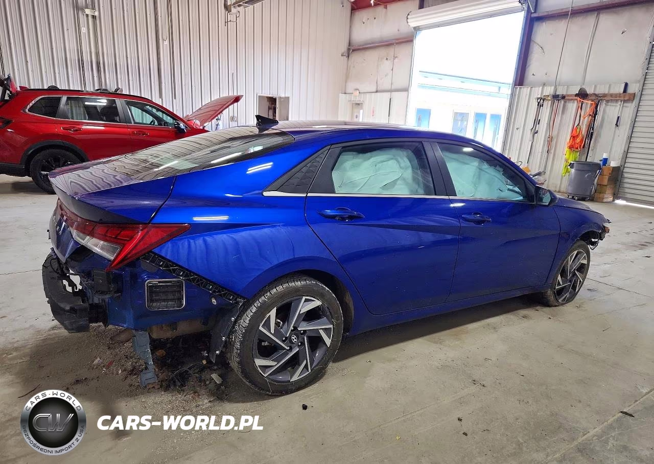 2025 Hyundai Elantra Sel VIN:KMHLS4DG9SU034662 - 3