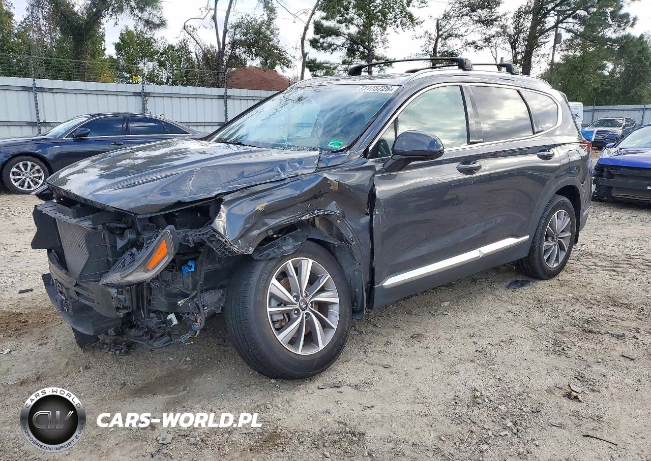 2020 Hyundai Santa Fe Sel VIN:5NMS33AD5LH277038 - 1