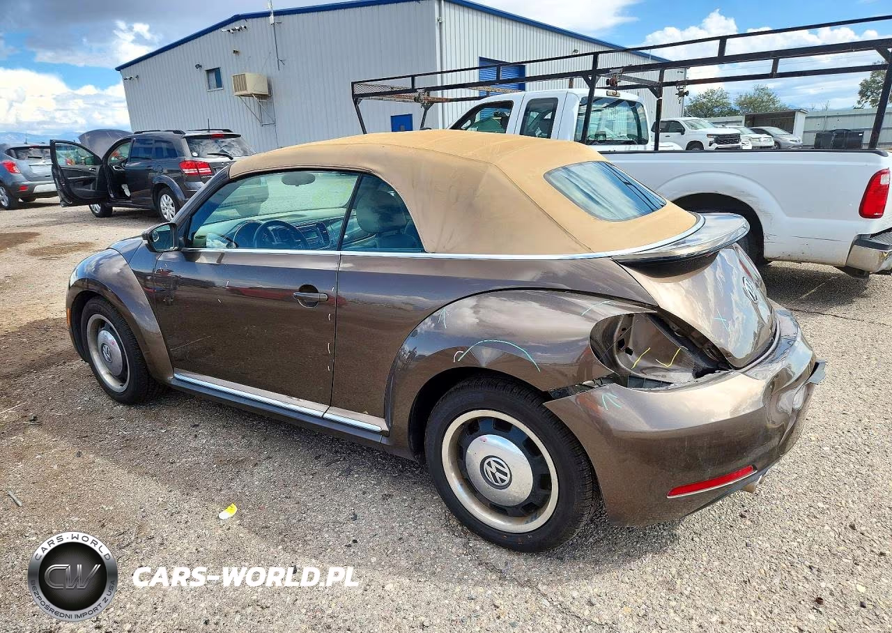 2013 Volkswagen Beetle VIN:3VW5P7AT9DM808821 - 2