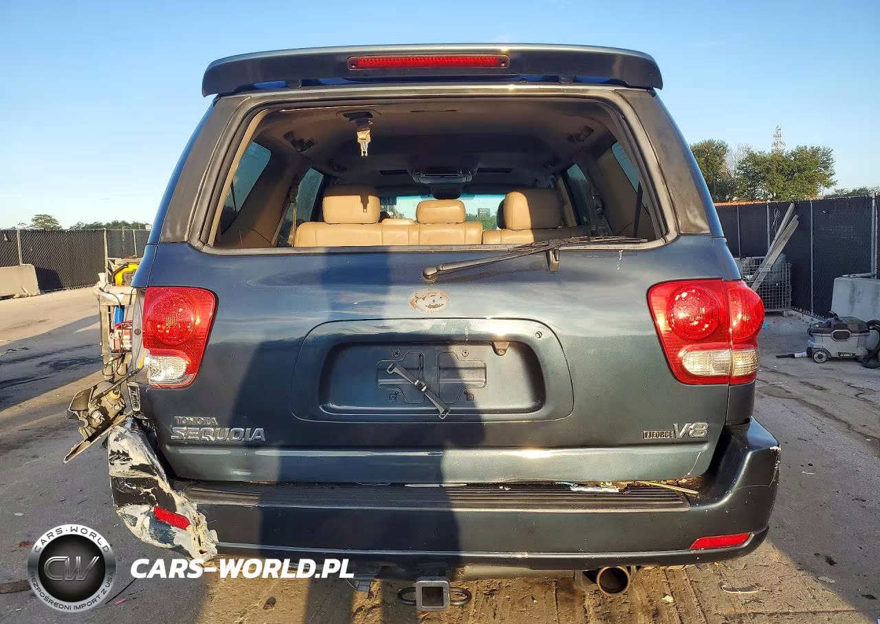 2006 Toyota Sequoia Sr5 VIN:5TDZT34A36S282613 - 6
