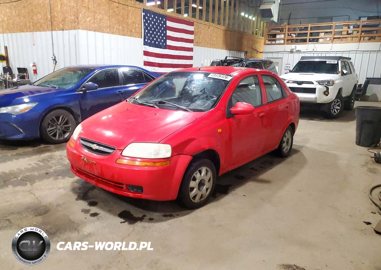 2004 Chevrolet Aveo Ls VIN:KL1TJ526X4B203813 - 1