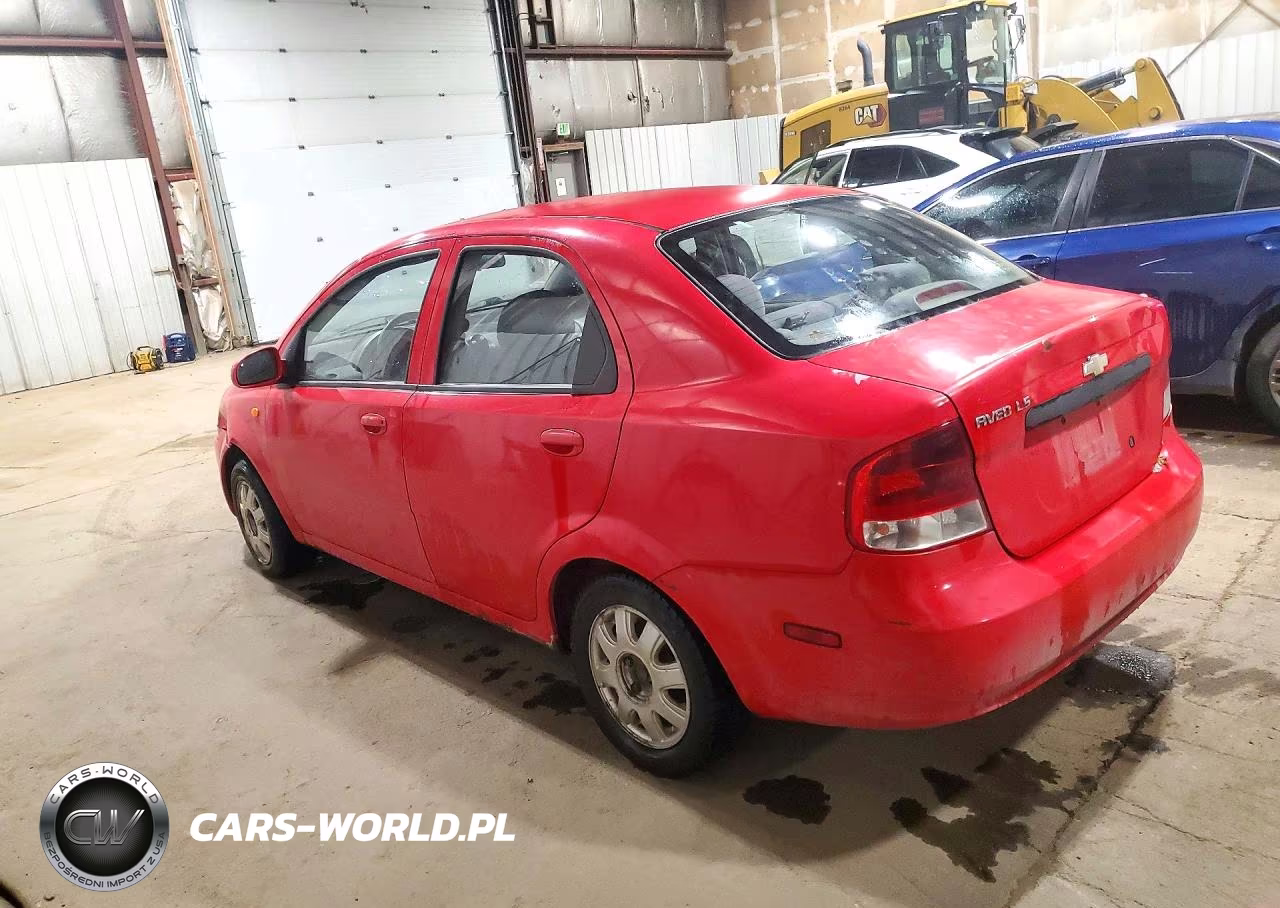 2004 Chevrolet Aveo Ls VIN:KL1TJ526X4B203813 - 2