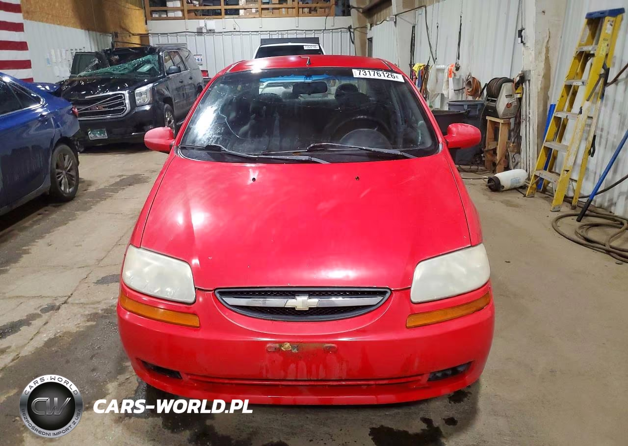 2004 Chevrolet Aveo Ls VIN:KL1TJ526X4B203813 - 5