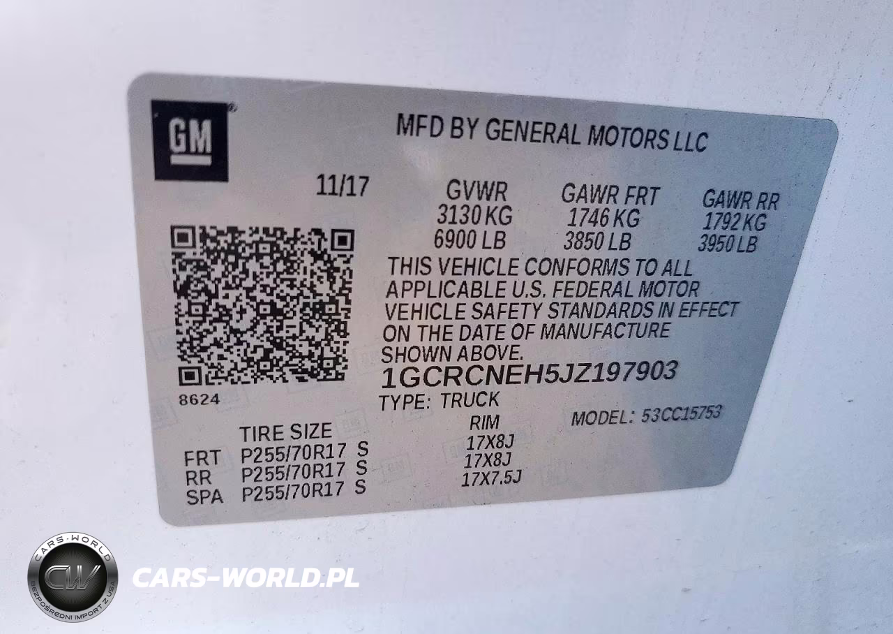 2018 Chevrolet Silverado C1500 VIN:1GCRCNEH5JZ197903 - 12