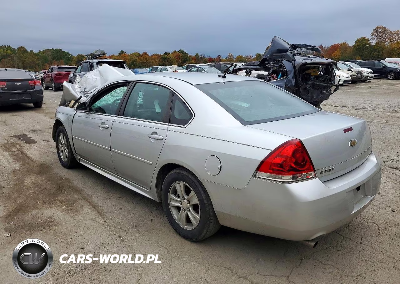 2012 Chevrolet Impala Ls VIN:2G1WA5E35C1116044 - 2