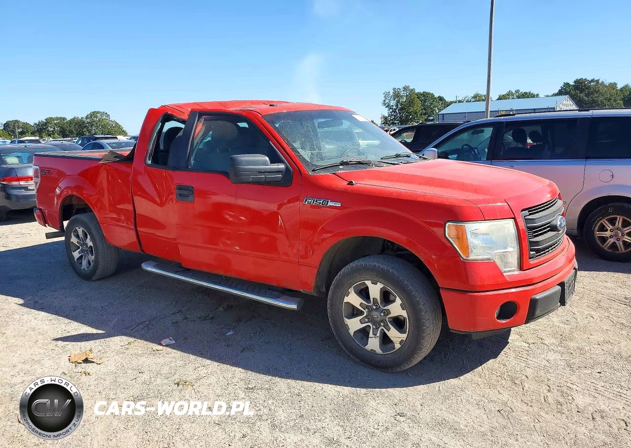 2013 Ford F150 Super Cab VIN:1FTFX1CF0DKF63491 - 4