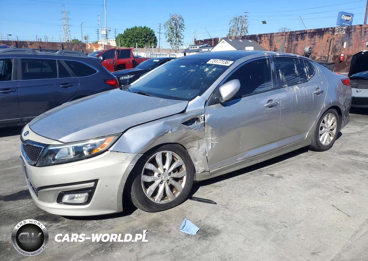 2015 Kia Optima Ex VIN:5XXGN4A78FG414105 - 1