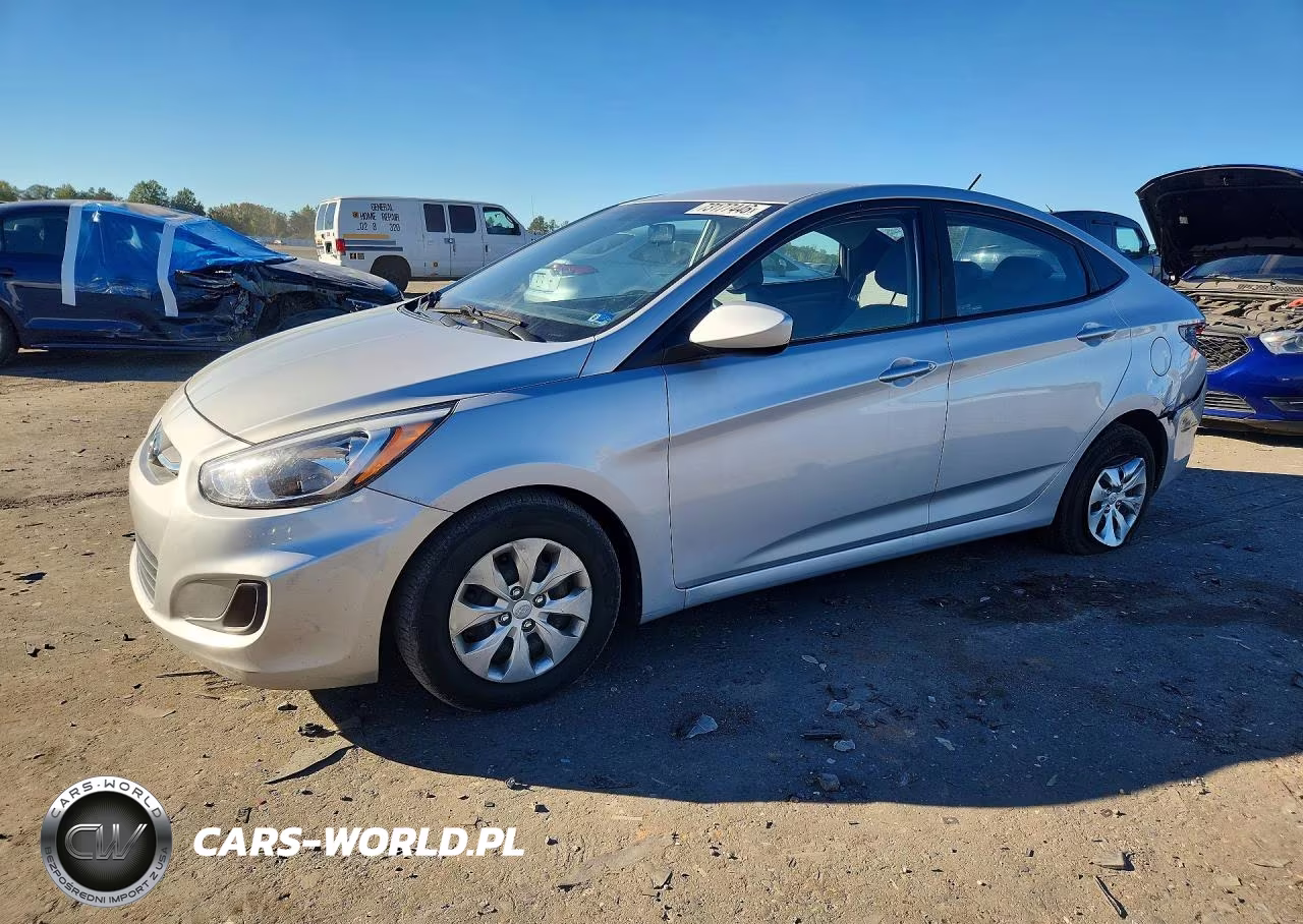 2016 Hyundai Accent Se VIN:KMHCT4AE7GU053640 - 1