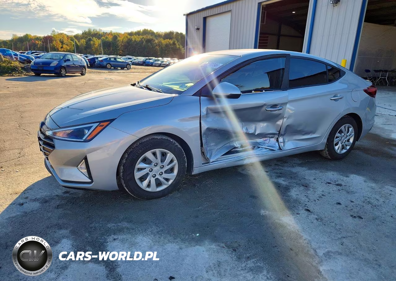 2020 Hyundai Elantra Se VIN:KMHD74LF2LU940314 - 1