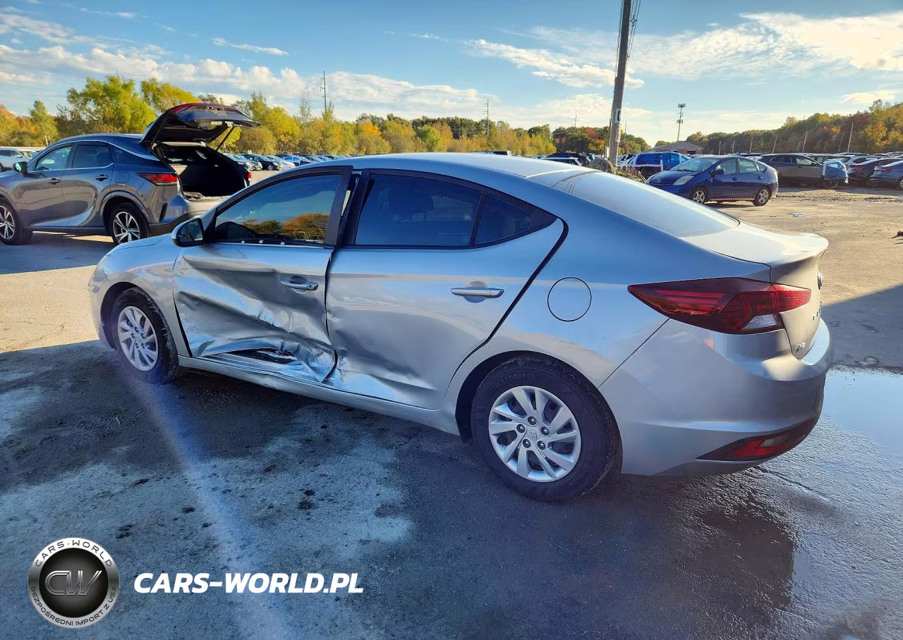 2020 Hyundai Elantra Se VIN:KMHD74LF2LU940314 - 2