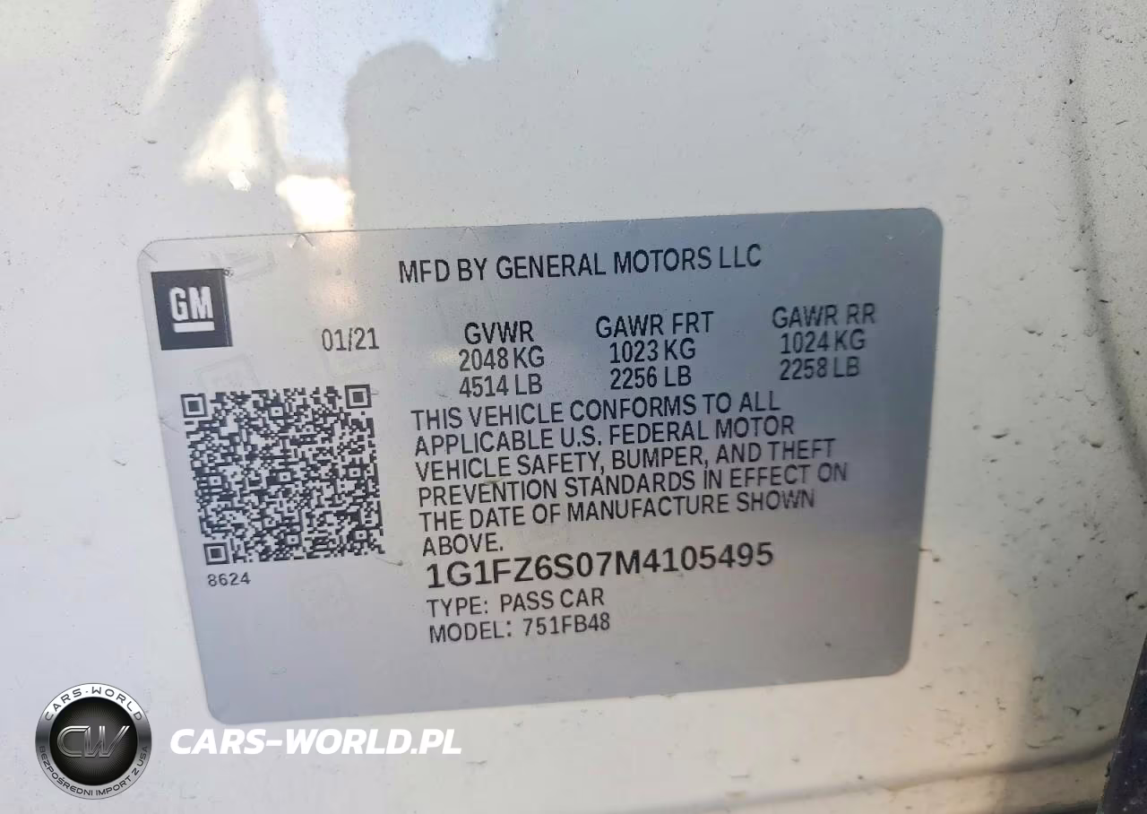 2021 Chevrolet Bolt Ev Premier VIN:1G1FZ6S07M4105495 - 12