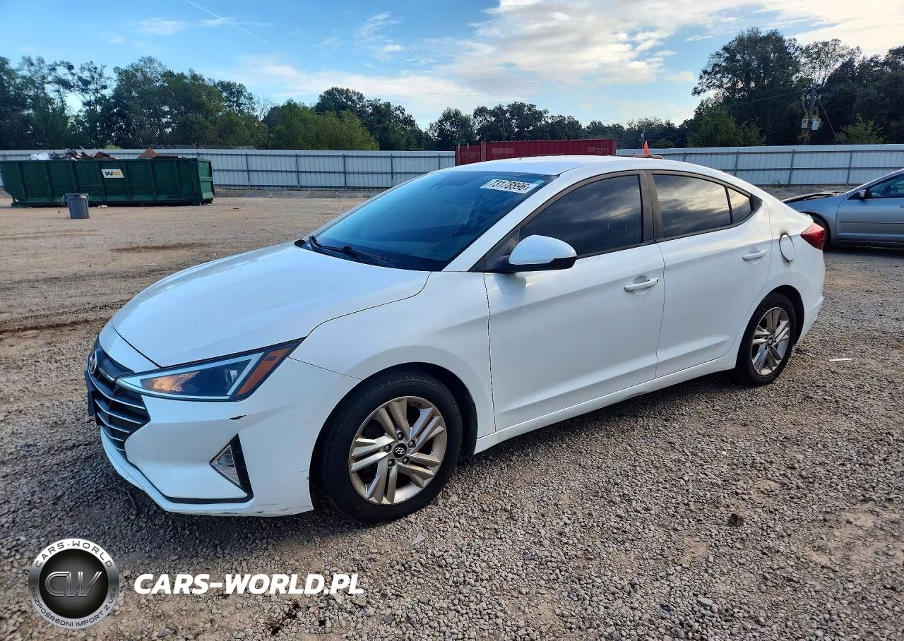 2020 Hyundai Elantra Sel VIN:5NPD84LFXLH527181 - 1