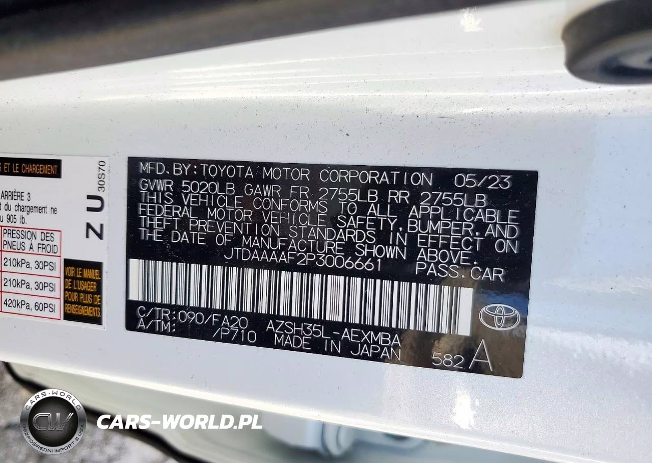 2023 Toyota Crown Xle VIN:JTDAAAAF2P3006661 - 12