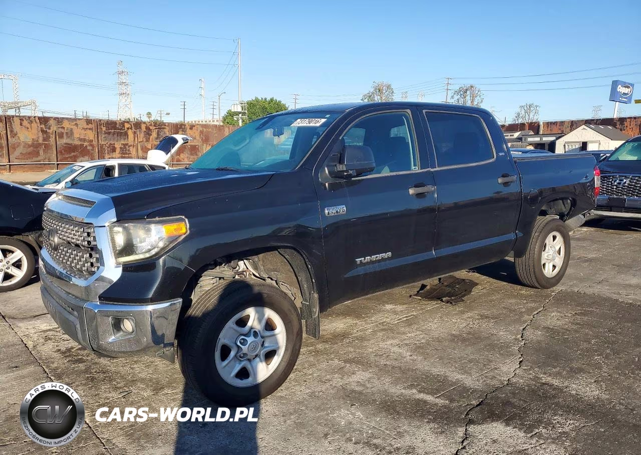 2018 Toyota Tundra Crewmax Sr5 VIN:5TFEY5F14JX229852 - 1