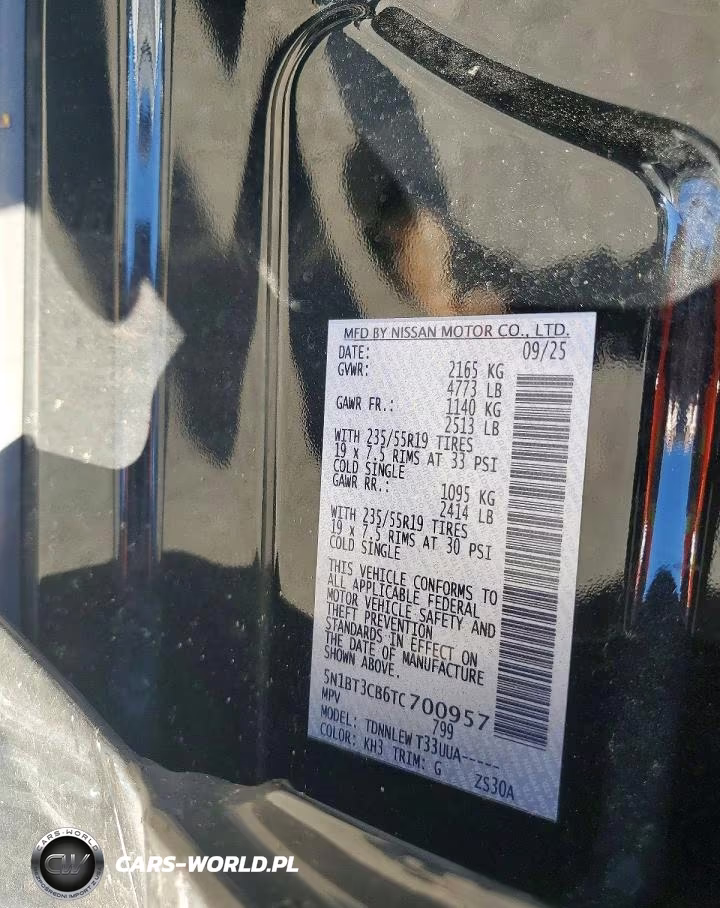 2026 Nissan Rogue Sl VIN:5N1BT3CB6TC700957 - 13