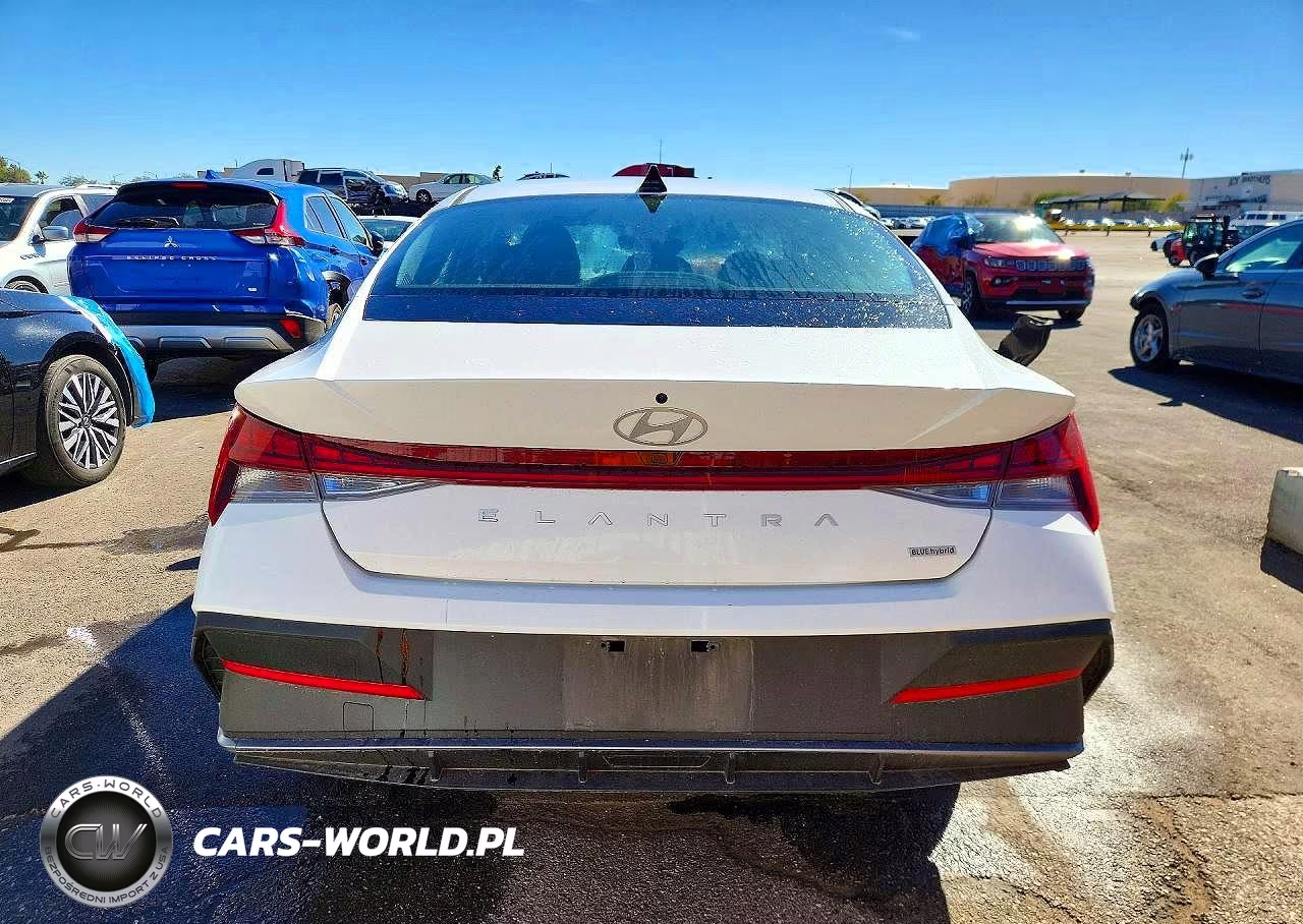 2026 Hyundai Elantra Hybrid Blue VIN:KMHLM4DJ3TU199405 - 6