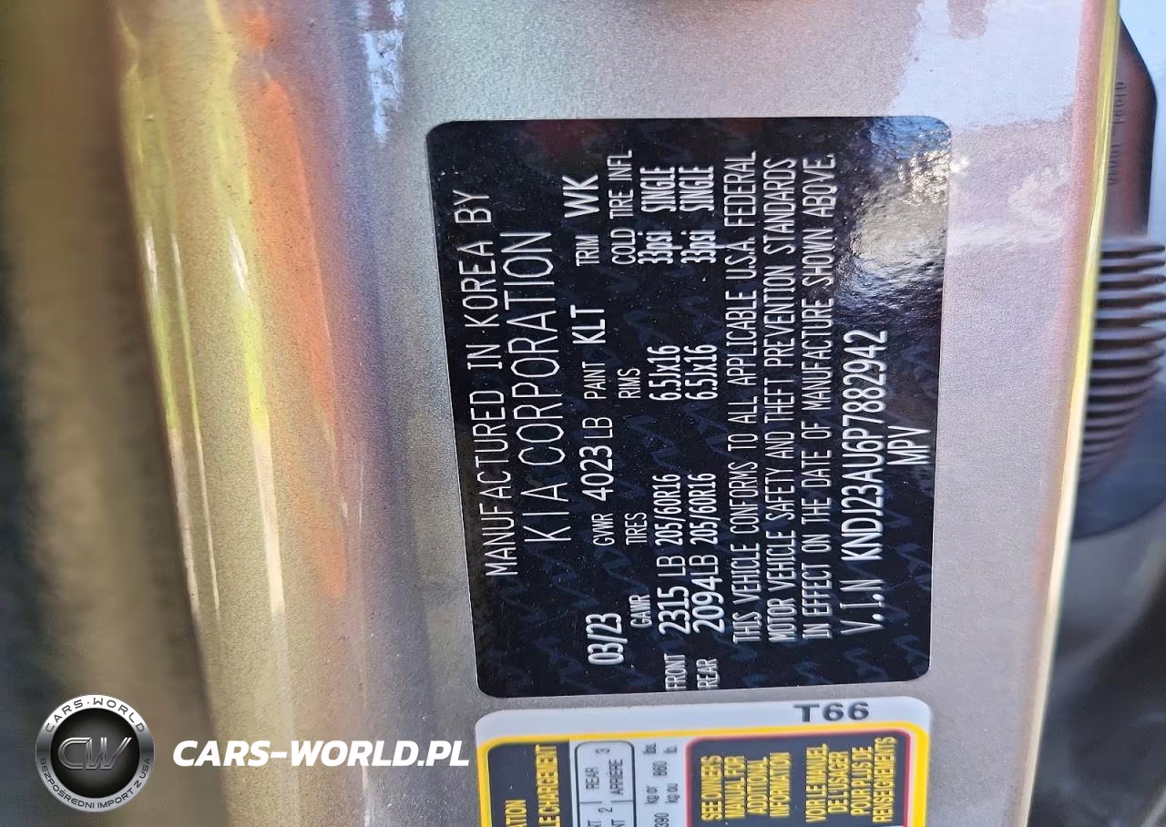 2023 Kia Soul Lx VIN:KNDJ23AU6P7882942 - 12