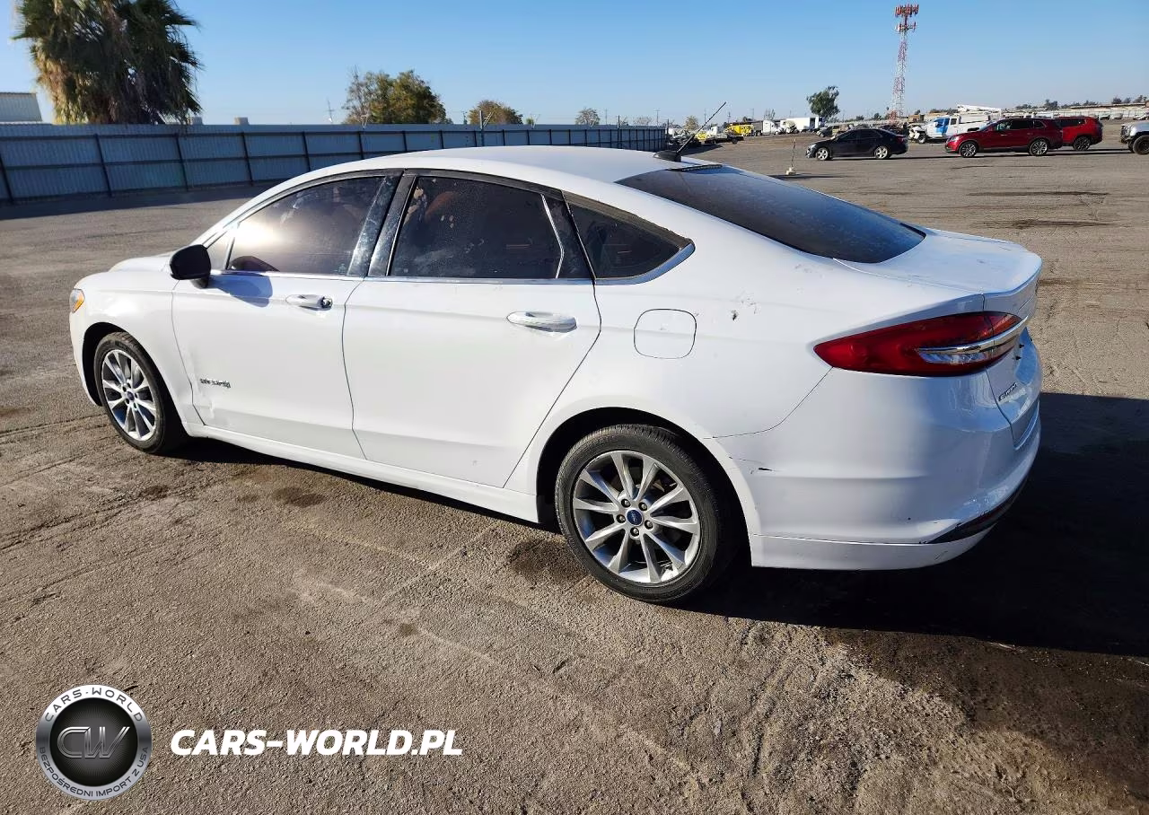 2017 Ford Fusion Se Hybrid VIN:3FA6P0LU6HR387868 - 2
