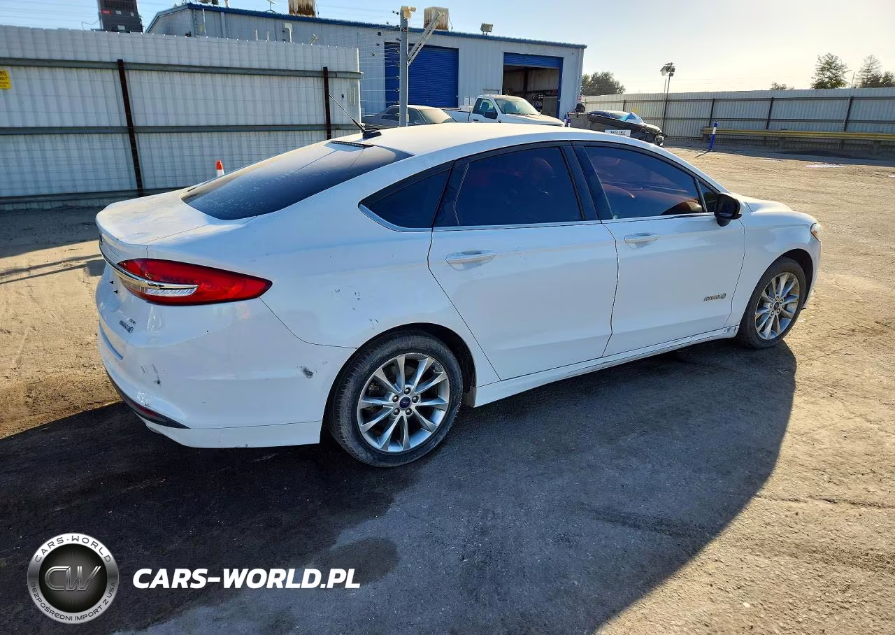 2017 Ford Fusion Se Hybrid VIN:3FA6P0LU6HR387868 - 3
