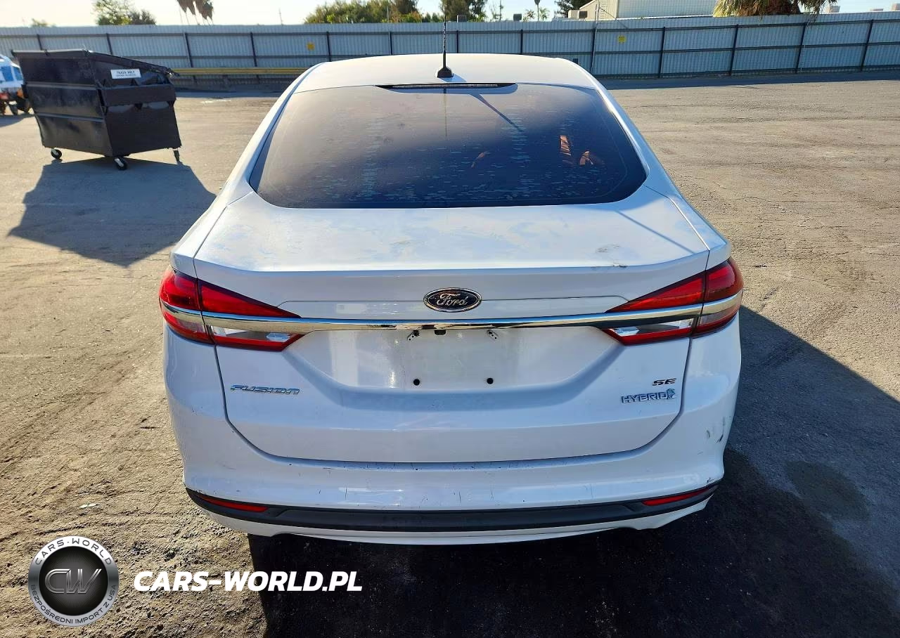 2017 Ford Fusion Se Hybrid VIN:3FA6P0LU6HR387868 - 6