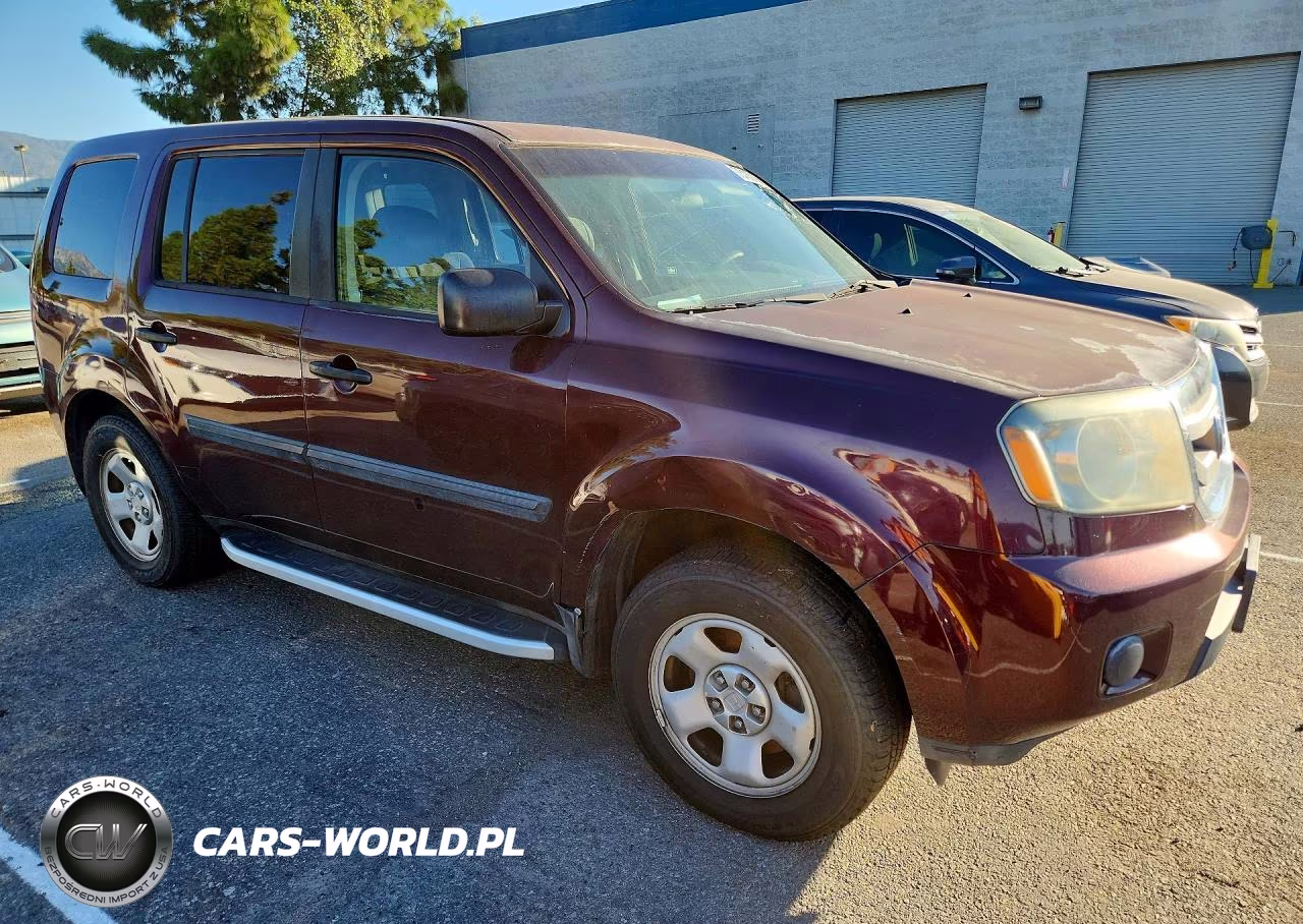 2011 Honda Pilot Lx VIN:5FNYF3H20BB016132 - 4
