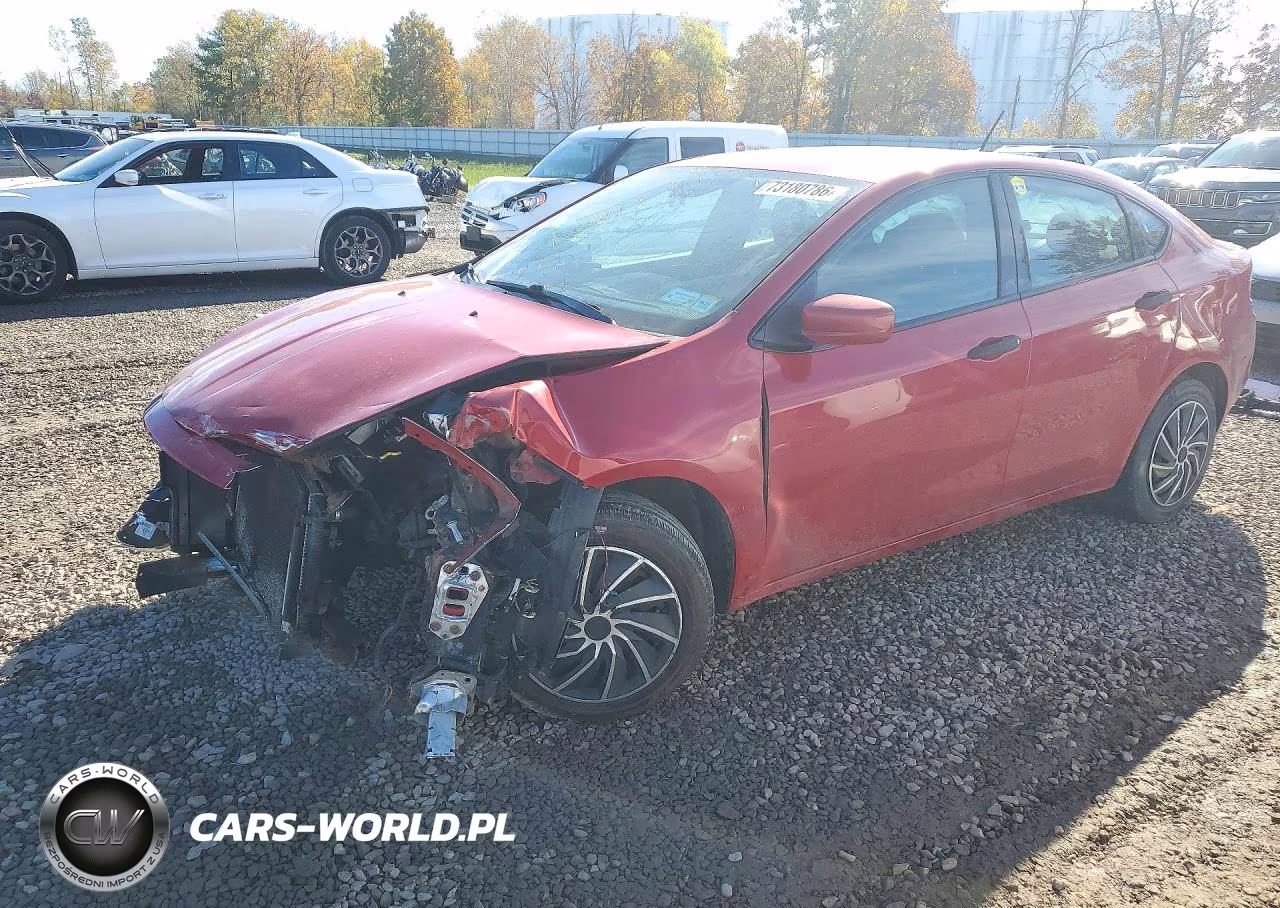 2013 Dodge Dart Se VIN:1C3CDFAA2DD224188 - 1