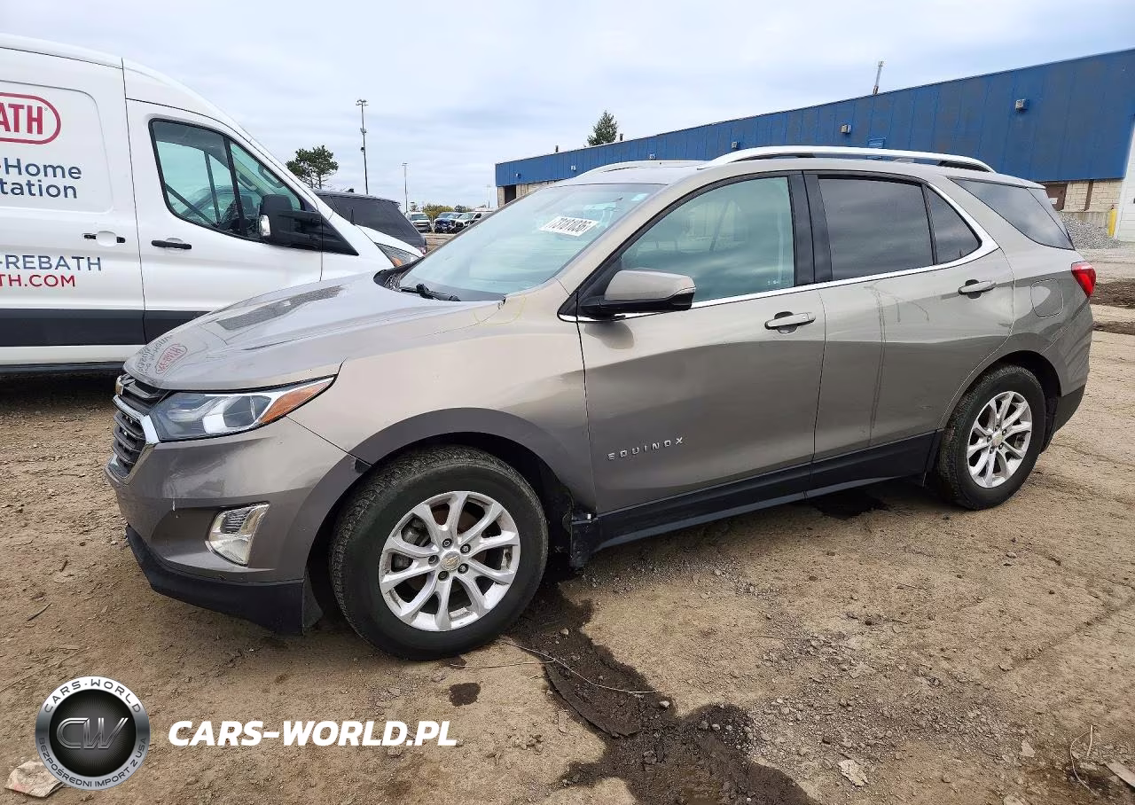 2018 Chevrolet Equinox Lt VIN:3GNAXSEV3JS593807 - 1