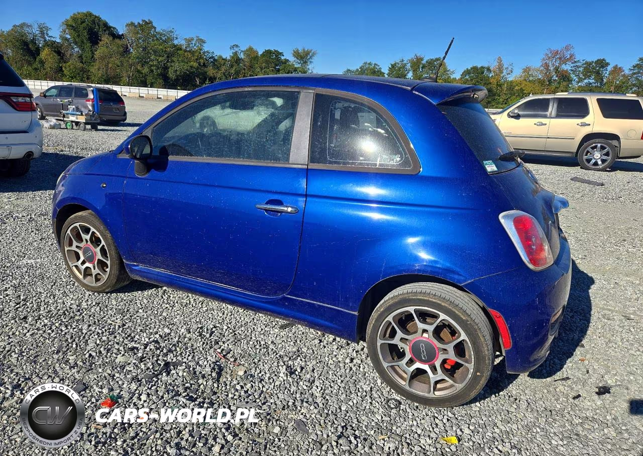 2012 Fiat 500 Sport VIN:3C3CFFBR5CT113528 - 2