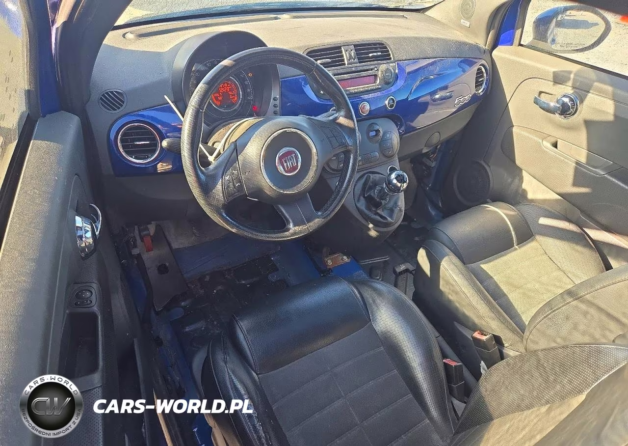 2012 Fiat 500 Sport VIN:3C3CFFBR5CT113528 - 8