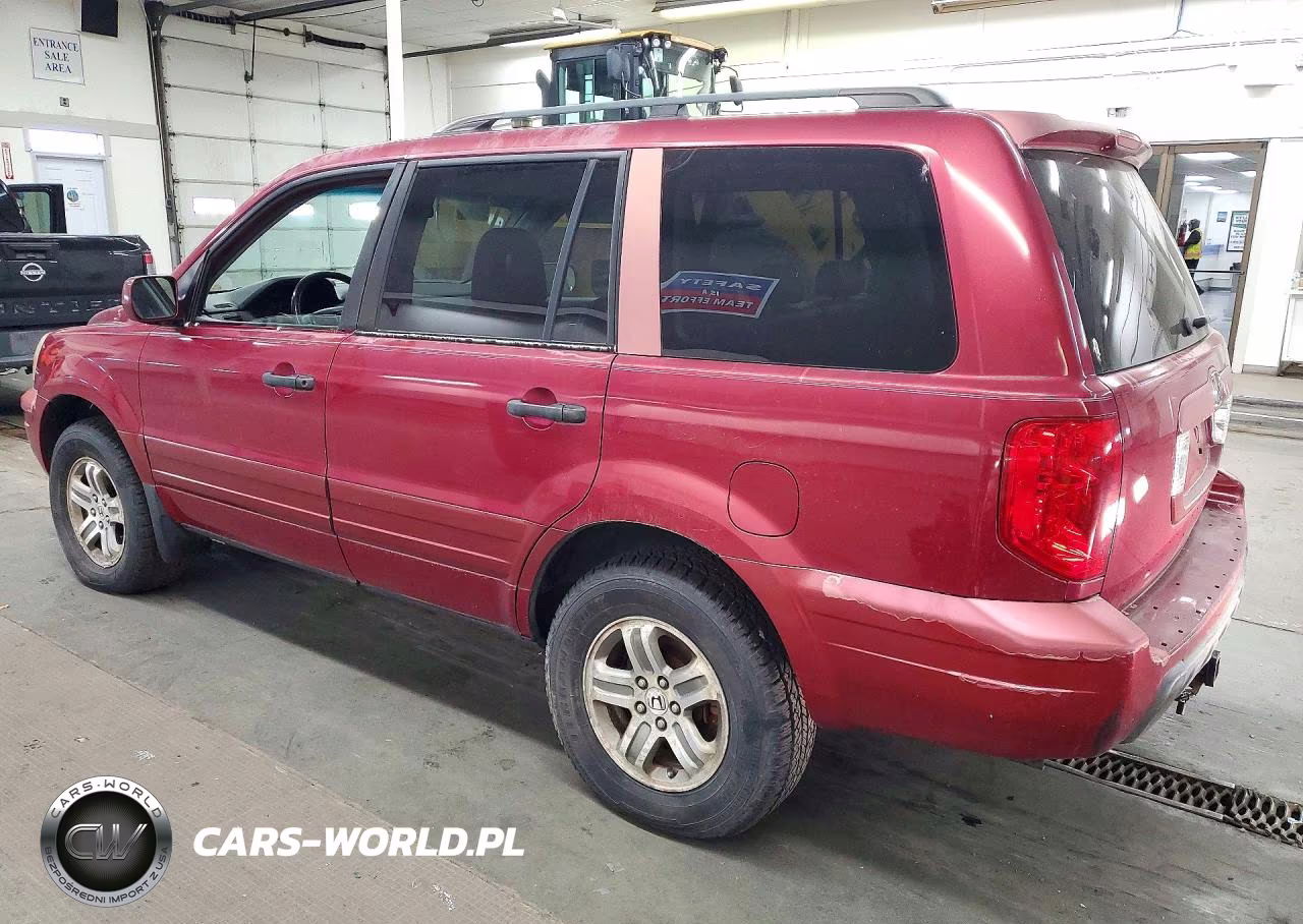 2003 Honda Pilot Exl VIN:2HKYF18553H523819 - 2
