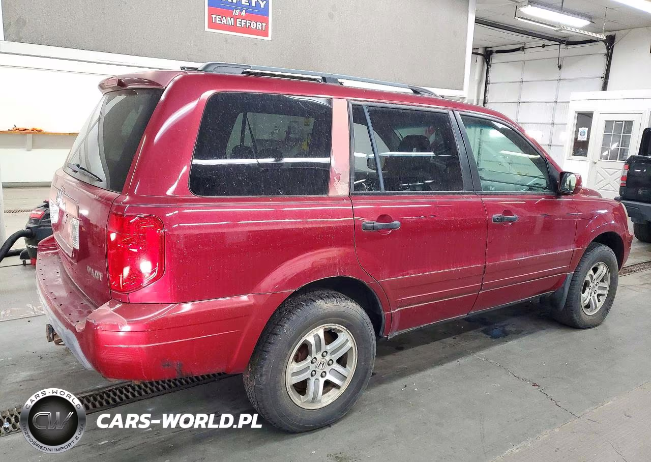 2003 Honda Pilot Exl VIN:2HKYF18553H523819 - 3