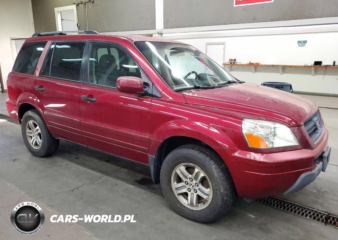 2003 Honda Pilot Exl VIN:2HKYF18553H523819 - 4