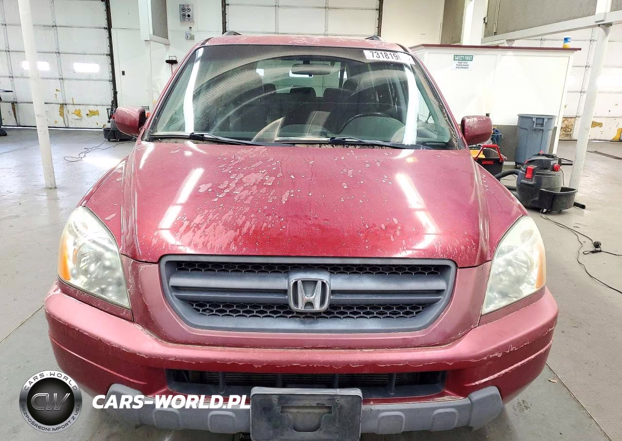 2003 Honda Pilot Exl VIN:2HKYF18553H523819 - 5