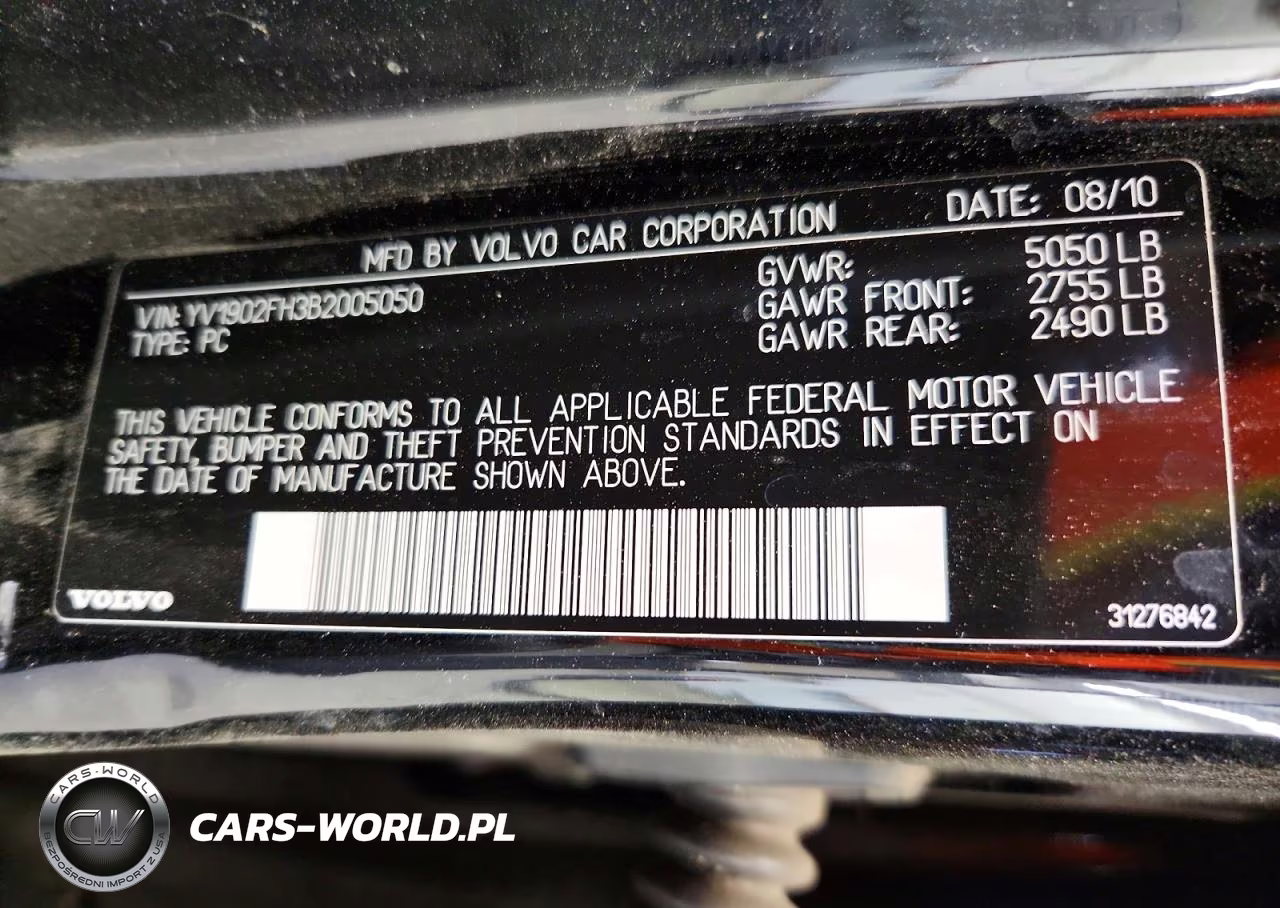 2011 Volvo S60 T6 VIN:YV1902FH3B2005050 - 12