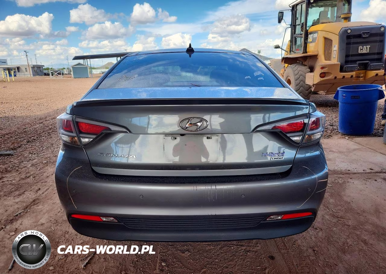2017 Hyundai Sonata Hybrid Limited VIN:KMHE34L38HA063567 - 6